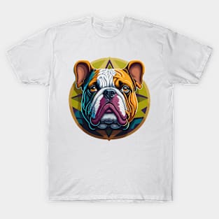 Bulldog Portrait T-Shirt